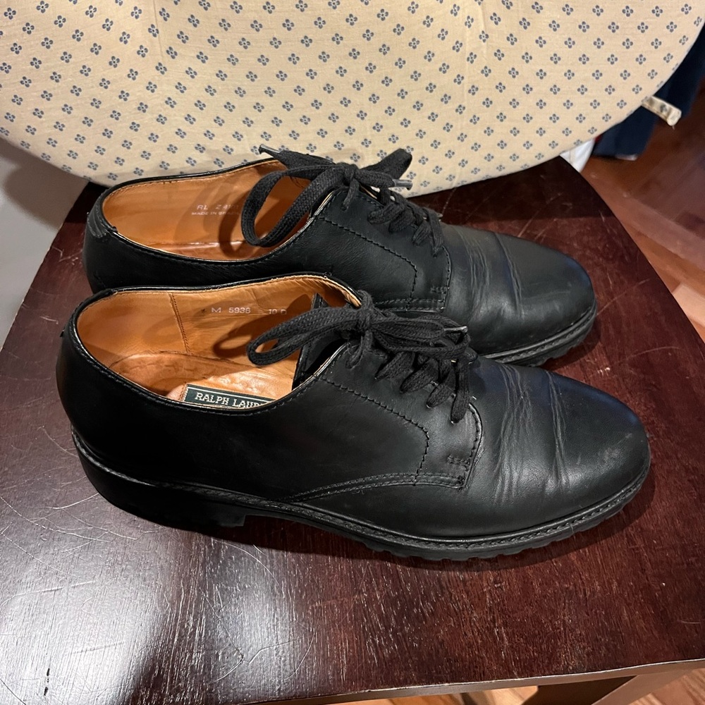 Ralph Lauren leather shoes size 10D